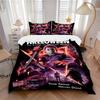 Halloween Myers' True Terror Print 3Pcs Bedding Setduvet Cover With 2 Bedropillowcase Home Birthday Gift