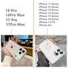 Magnetic Transparent Phone Case for 18 17 16 15 14 Plus 13 12 Mini 11 Pro Max for Magsafe Wireless Charge Cover