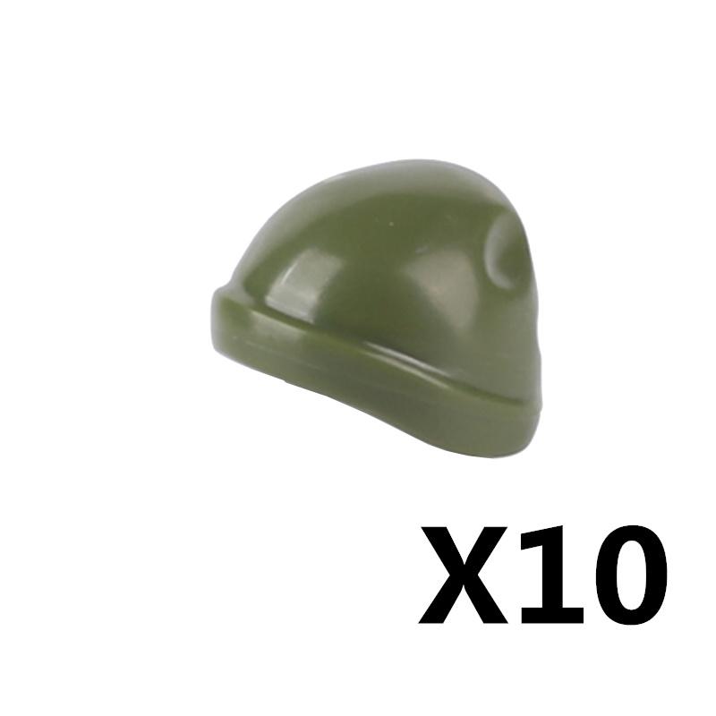 MOC Figure Soldato Città Casco Blocchi da Costruzione Accessori Cappellino da Baseball Sci Cappello da Strega Cowboy Ufficiale USA Bandito Mattoncino Giocattolo Regalo J022