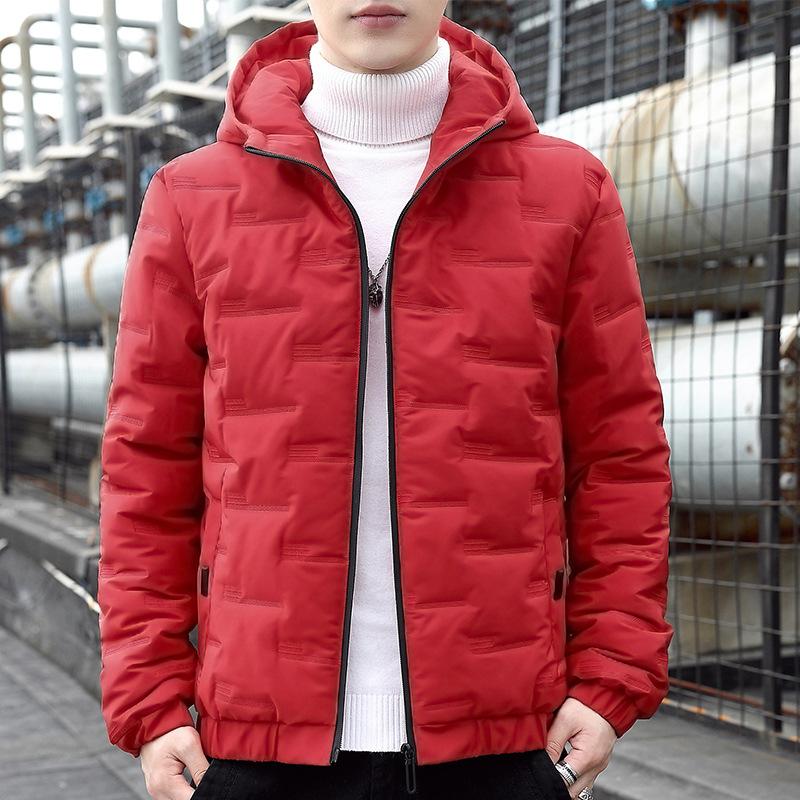 Зимняя мужская красивая хлопковая одежда для молодых людей — фото 5