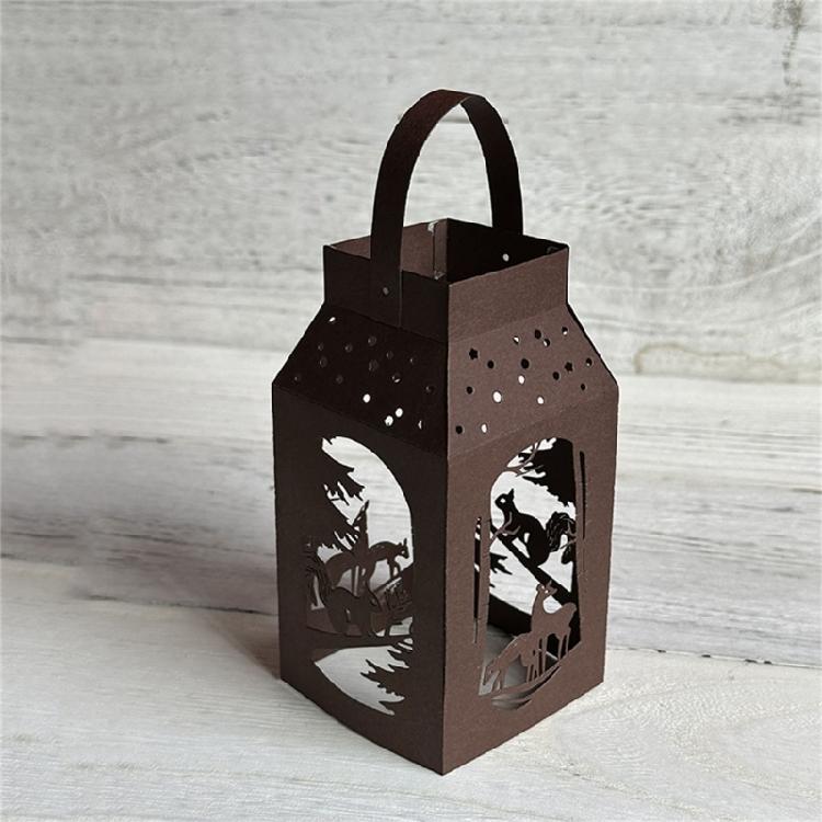 Christmas Cutting Dies Lanterns Die Cuts Templates for Card Making Scrapbooking