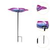 Bird Bath Feeder Accessories Garden Yard Decoration Spacious Stable Base Ornament for