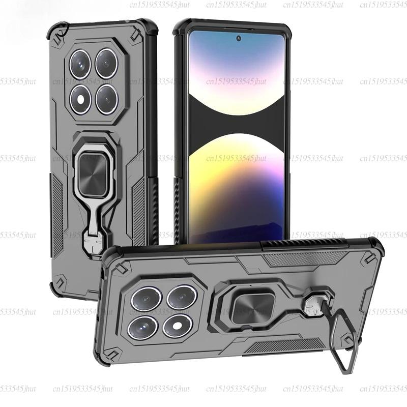 Case For Redmi Note 14 Pro 4G Magnetic Suction Stand Phone Holder Cover Redmi Note 14 Pro 4G Case For Redmi Note 14 Pro 4G Case