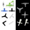 10Pcs 4Mm Aquarium Air Control Valve Tap Aquarium Fish Tank Air Pump Connector Control Valve Air Pipe Tube For Aquarium