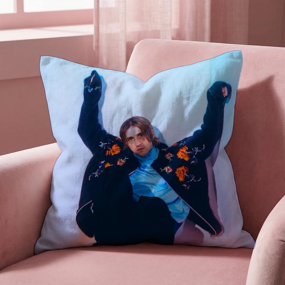Singer Porter Robinson Cushion Cover Multi-Scene Pillow Cover for Home & Car - Reversible, Soft & Durable for Daily Use