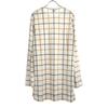 Acne Studios Grid pattern Long sleeve Cut XS White system TEREK AW15 Men's Used