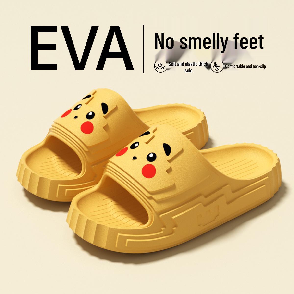 2026 Spring/Summer Women s Cartoon Pixel Soft Sole Non-slip EVA Sandals for Outdoor and Home Use. 37-38