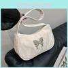 Chic Summer 2024 Fashion Butterfly Single Shoulder Bag For Women Trendy Street Pu Leather