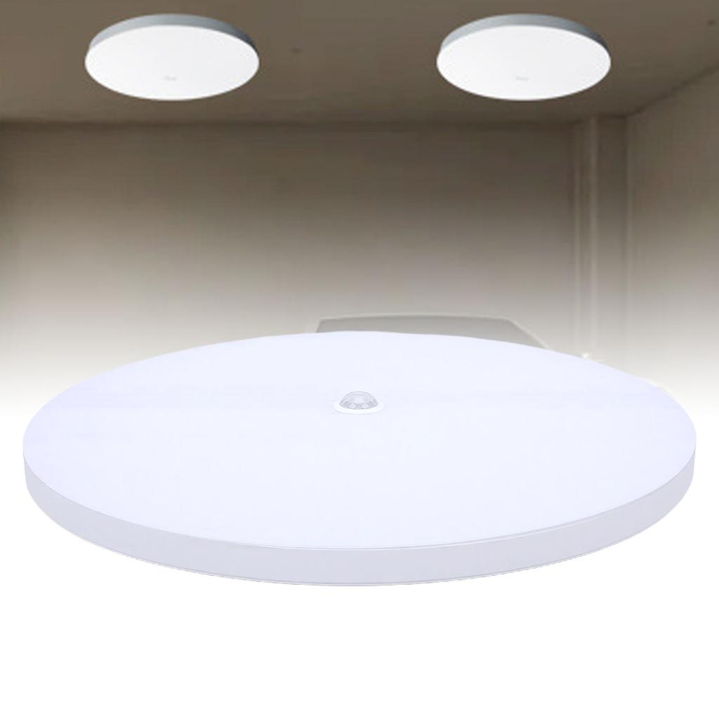 Ceiling Light Slim Energy Saving 36w 6500K Round Sensor Ceiling Light Fixture for Entrance Hallway Staircase Garage