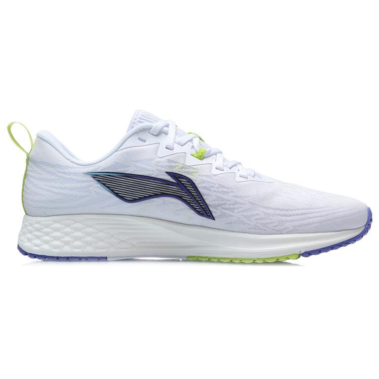 New LiNing Red Hare 4 Cushioning Rebound Low Top Running Shoes Blue White Yellow ARMR003-4