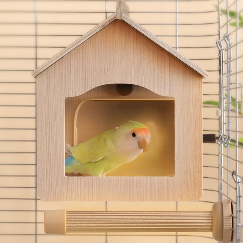 Verwarmde Vogel Zitstok Stand voor Papegaaien Parkieten Kleine Vogels Biedt Constante Temperatuur Warmte Tijdens Koude Winterdagen