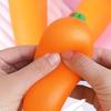 Sensory Squeeze Toy 5.1 Inches Carrot Shape Novelty Stuffers Sensory Squeeze Toy for Home School Classroom Dorm College Travel