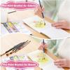 C-Convenient-50Pcs Paint Brushes Bulk Small,Paint Brushes For Kids Fine Paint Brushes Set Detail Paint Brushes For Model Canvas