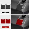 Carbon Fiber Dashboard Trim Kit for Toyota Yaris 2006-2011, Center Console & Panel Accents, Black/Red