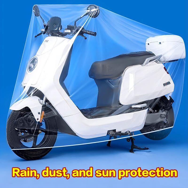 1PCS Thickened Bicycle Gear Waterproof Raincover Bike Motorcycle Cover Outdoor Sunscreen Cover Bicycle Case Cover Dust Cover