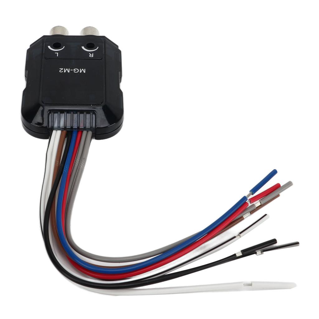 Car Audio Converter High To Low 2 Channel Line Output Stereo Convertor for All Massive Audio