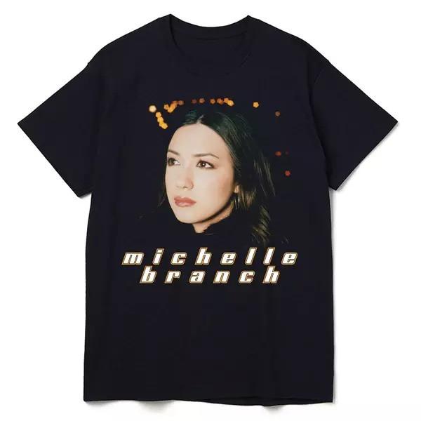 Vtg Michelle Branch Singer Heavy Cotton Black S-5XL Unisex Shirt AA2302 Unisex T-Shirt XXXL