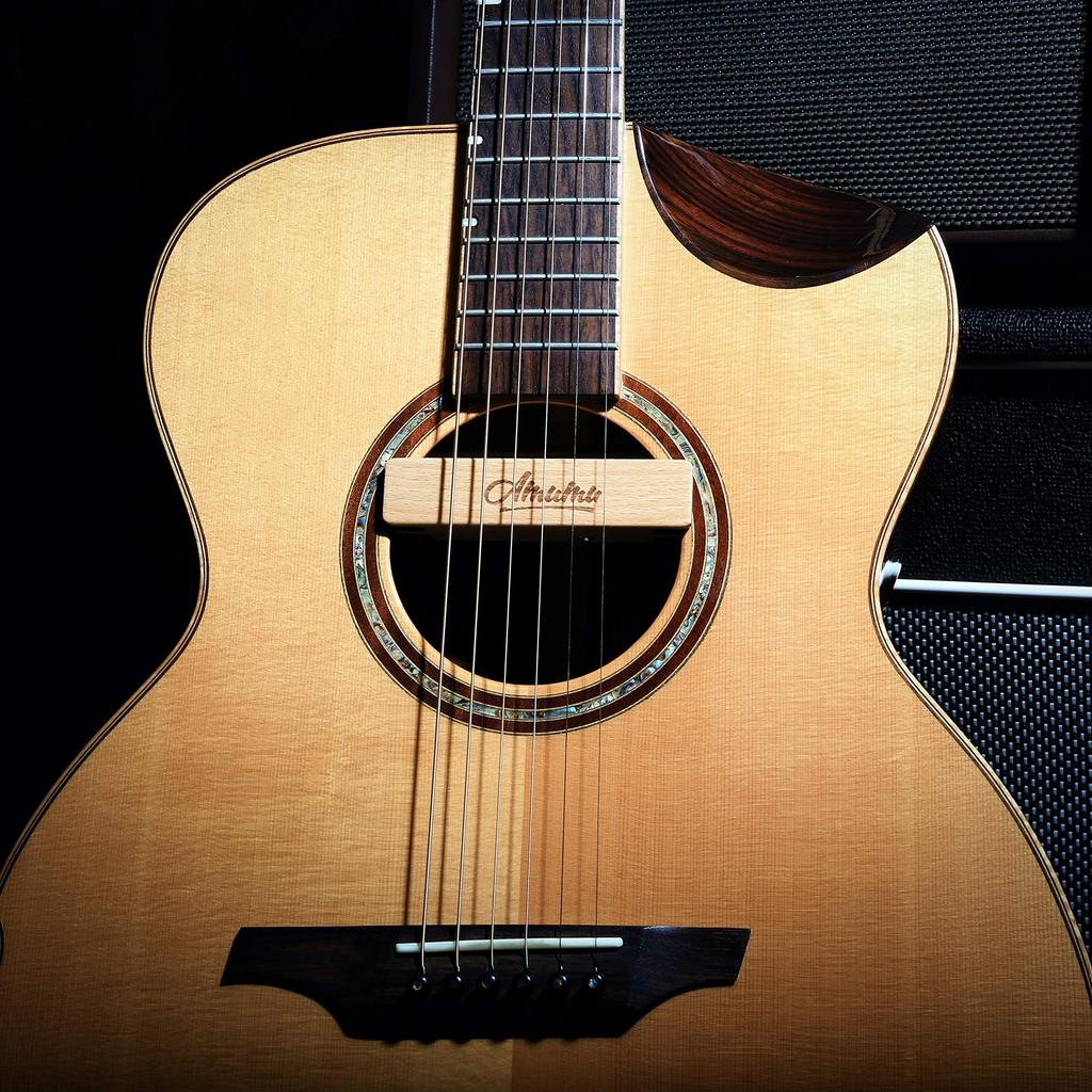 Amumu SP31 Passive Neodymium Magnetic Soundhole Pickup for Acoustic Guitar