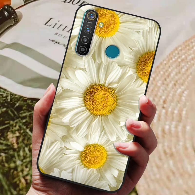 Para Oppo Realme 5 Pro Funda Silicona Trasera Funda de Teléfono para Oppo Realme 5i 5S 5 Pro Fundas Realme5 Pro 5i 5S Borde Suave coque