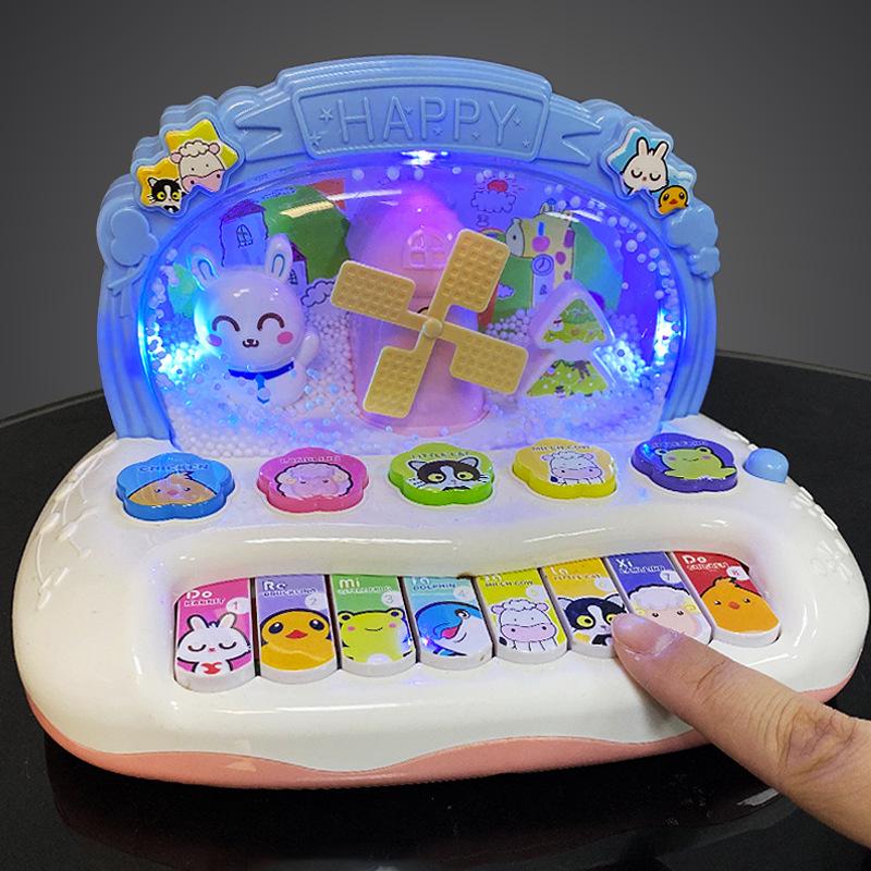 Baby Musical Piano Toy for Early Education, 6-12 Months Boys & Girls