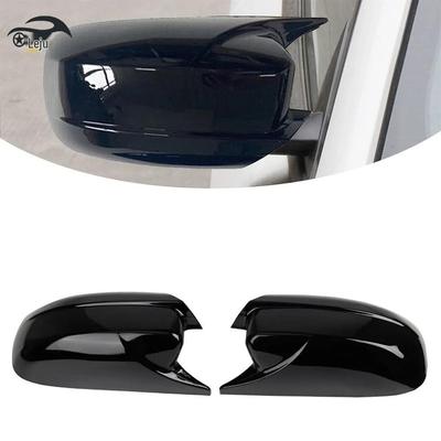 Couvercle de rétroviseur extérieur noir brillant pour Dodge Charger 2001-2023.