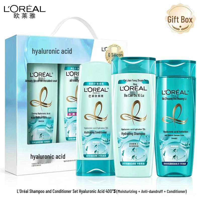 L Oreal Refreshing & Oil Control Hair Care Gift Set