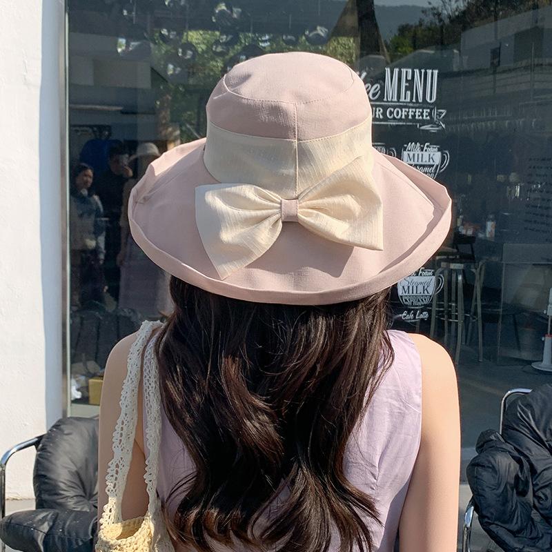 

Big brim sun hat children summer versatile sunscreen bucket hat outdoor travel small fresh basin hat
