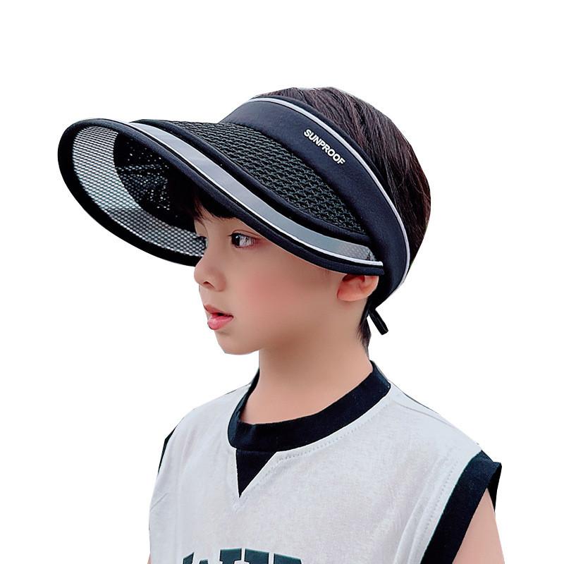 Childrens Summer Sun Hat With Wide Brim Breathable Uv Protection For Outdoor Play And Vacation