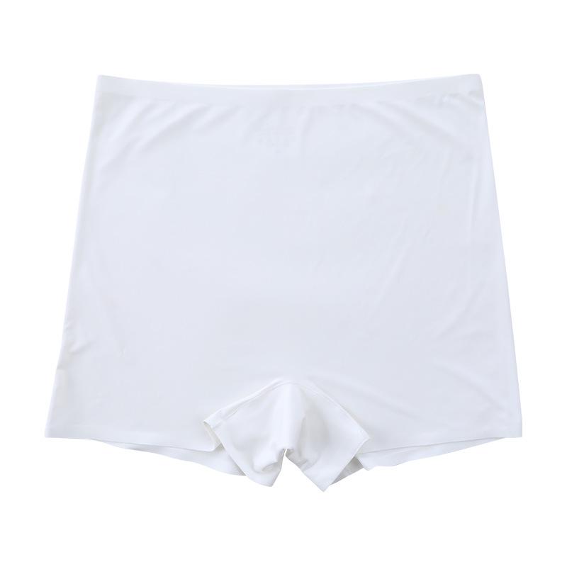 Women's Summer Ice Silk Anti-Exposure Seamless Boxer Briefs