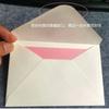 10pcs/pack of High-end Hot Stamping Holiday Greeting Cards with White Envelope, Thank You Card for Fresh Flower Shop