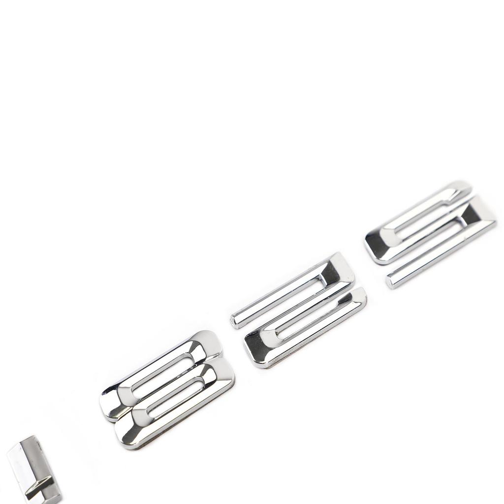 Heckklappe Namensschild Plakette Emblem Zahlen Buchstaben Aufkleber 328 i Passform 328i 335i 528i Chrom