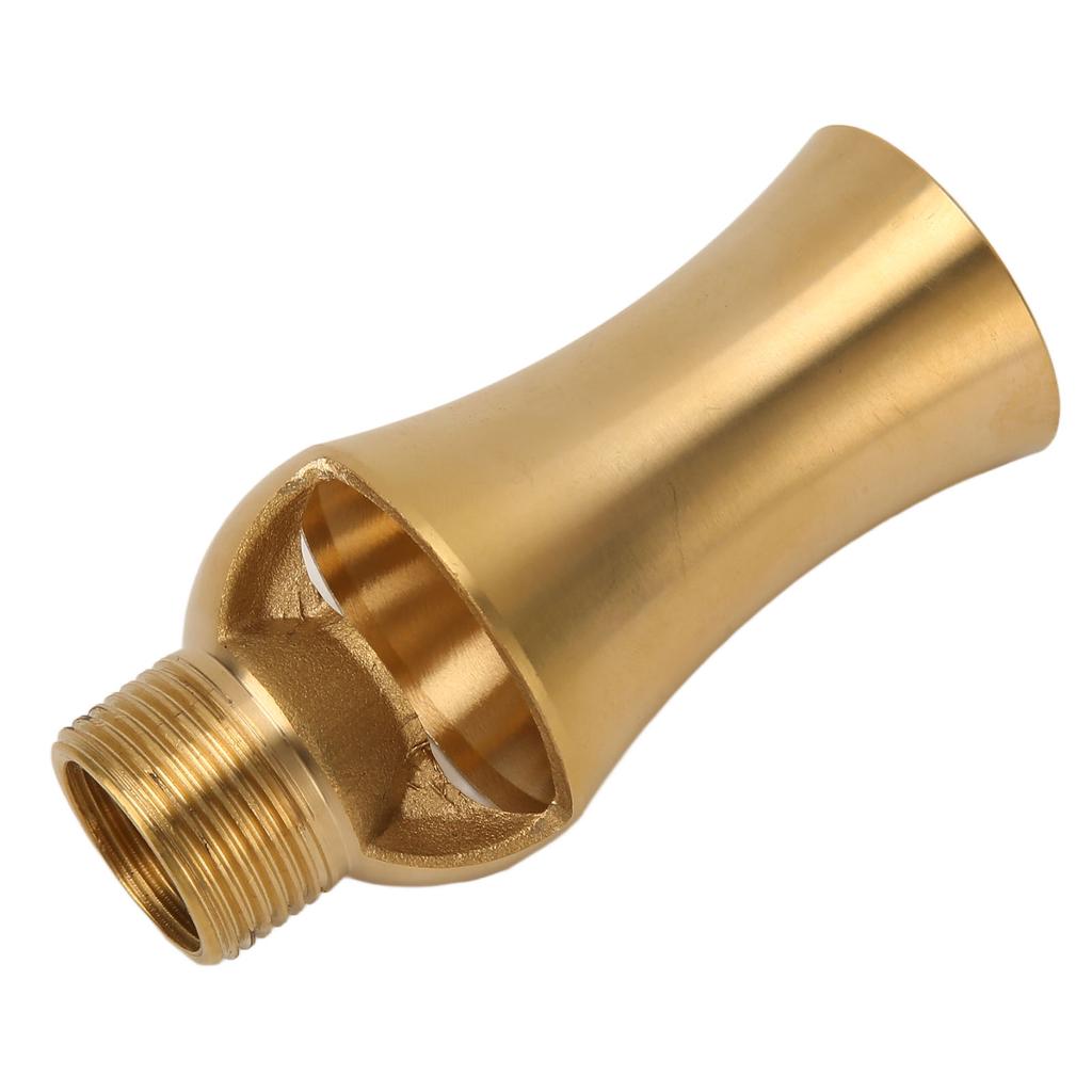 Pond Sprinkler Water Fountain Nozzle Copper Ice Tower Cascade Cedar Spray Head for Garden Pond G1/2