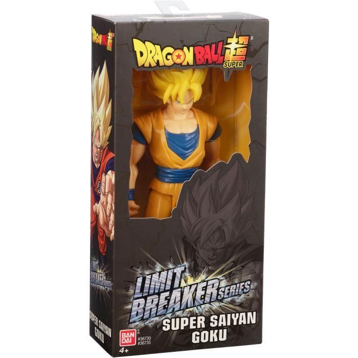 Statua Dragon Ball Super Limit Breaker 30 cm - Super Saiyan Goku - Bandai chiaro