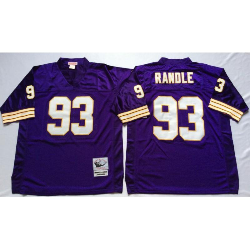 Minnesota Vikings 84 Retro Rugby Jersey Mens Cotton Sportswear Fan Wear Casual Sports
