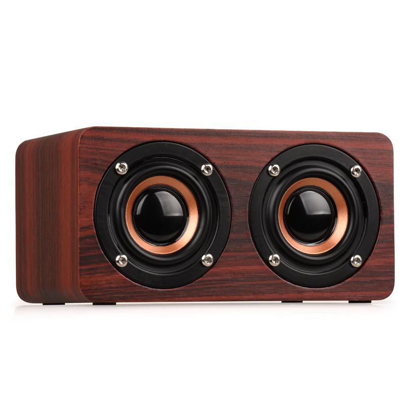 Creative Wood Bluetooth Speaker - Perfect for Home, Office, or Outdoor Use