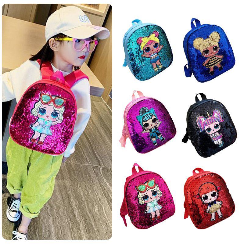 Doll Surprise Lol Bag Children Kids School Girls Cartoon Kindergarten Backpack