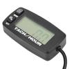 LCD Backlit Gauge Resettable Inductive Tachometer Hour Meter for 2 4 Stroke Engines