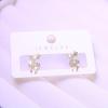 Elegant Petite Fawn Stud Earrings for Women - Fashionable Christmas Holiday Jewelry Gift