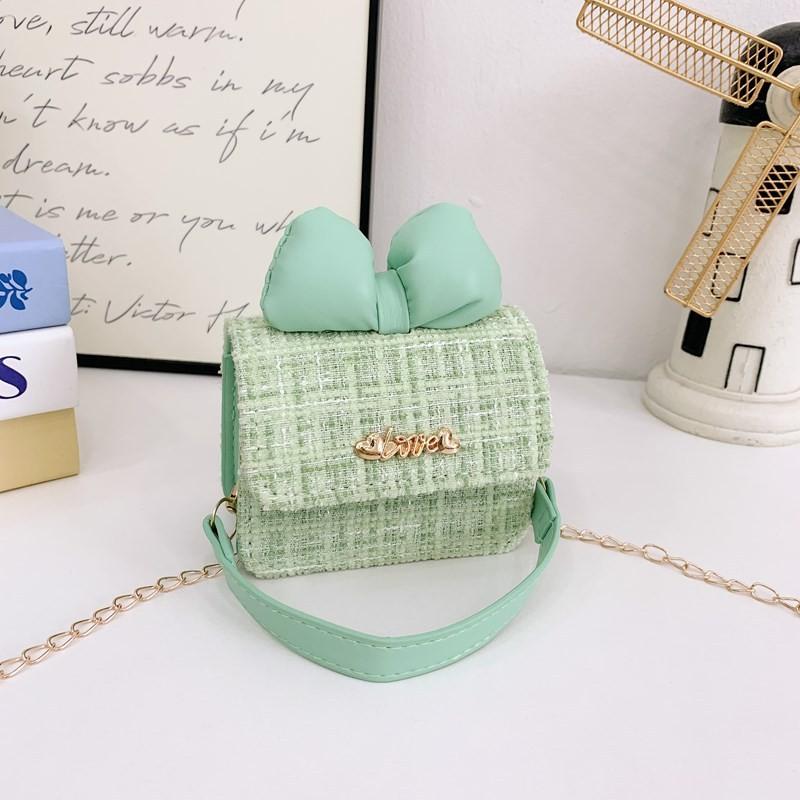 Butterfly Girl Mini Crossbody Bag With Breathable Cotton Linen For Toddlers And Kids