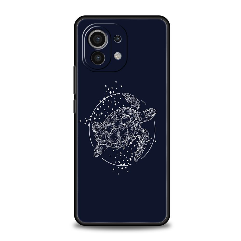 Cool Ocean Turtle Phone Case For Xiaomi 15 14 13 12 Lite 14T 13T 12T Pro Poco X7 X6 X5 X4 X3 NFC F7 Ultra F6 Pro Soft Cover