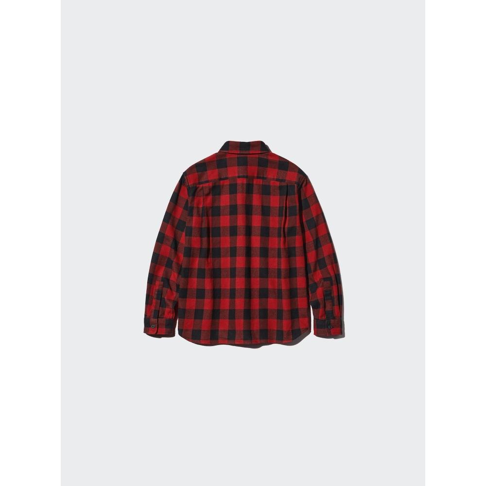 Uniqlo Kids Flannel Check Shirt  Long Sleeve  B
