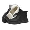Cross-border Large-size New Large-size 47 Thick-soled Tooling Martin Boots Men's Cowhide British Casual Retro Velvet Snow Boots