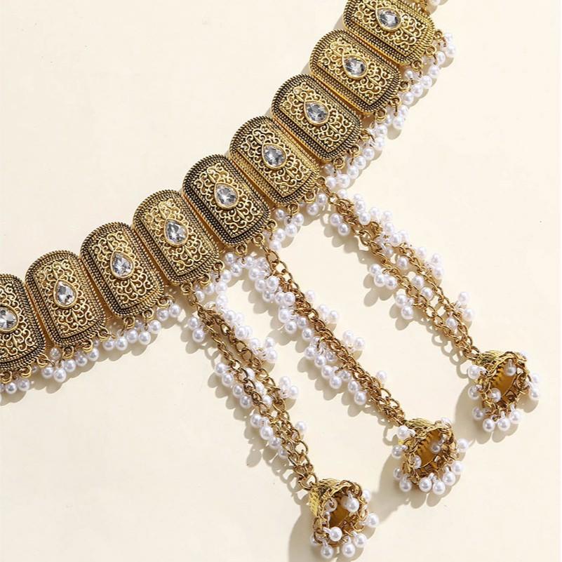 Bohemian Waist Chain Women Vintage Tassel Body Chain Ethnic Style Belt Jewelry