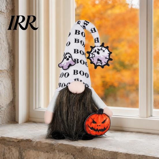 Halloween Ornaments Gnome Decor, Faceless Doll Figurine for Shelf Table, Spooky Festive Decorations Cute Ornament Party Home, Trick or Treat
