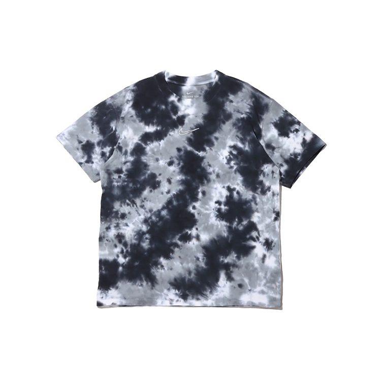 Nike Sportswear Loose Fit Tie-Dye Print Tee Gray DB6150-101