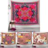 Elegant Wall Hanging Tapestries Flower City Printed Home Decoration Blanket For All Occasions