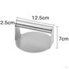 Burger Press Heavy Smash Meat Round Stainless Steel Kitchen Utensil Machine
