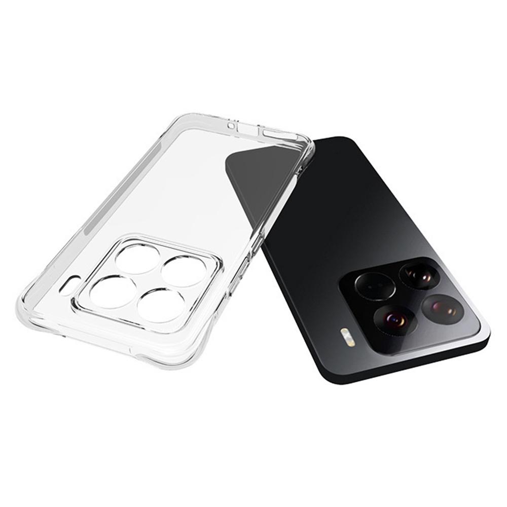 WANLONFENG WL Series For Xiaomi 15 Pro TPU Case 2.0mm Phone Cover with Tempered Glass Film