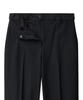 MUSINSA STANDARD WOMAN Women'S Straight Hidden Banding Slacks [Black]