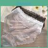 Elegant Transparent Lace Panties For Women Summer Lightweight Cotton Lined Mid Rise Triangular Design
